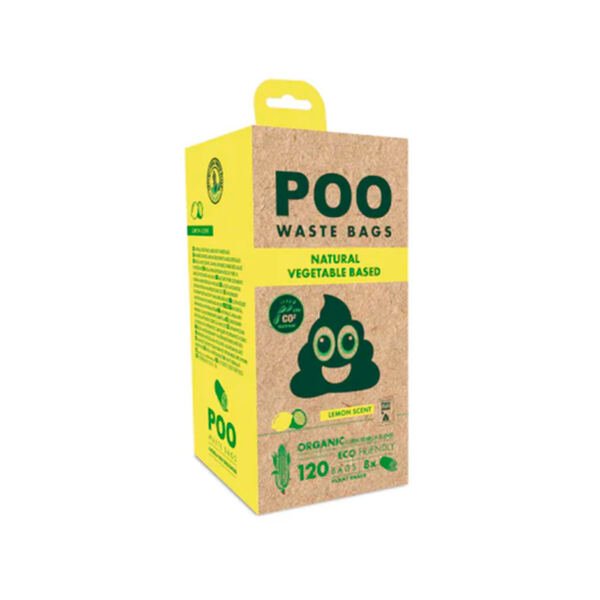 M-pets Bolsas Higiénicas Poo Limón - Higiene para Perro