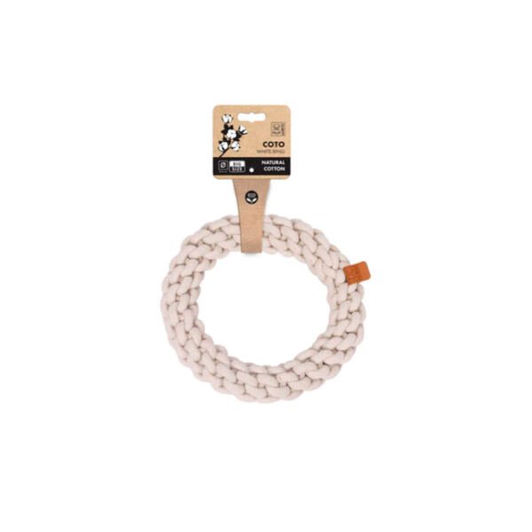 6953182760849 M-Pets Coto Anillo Trenzado - Juguete para Perro