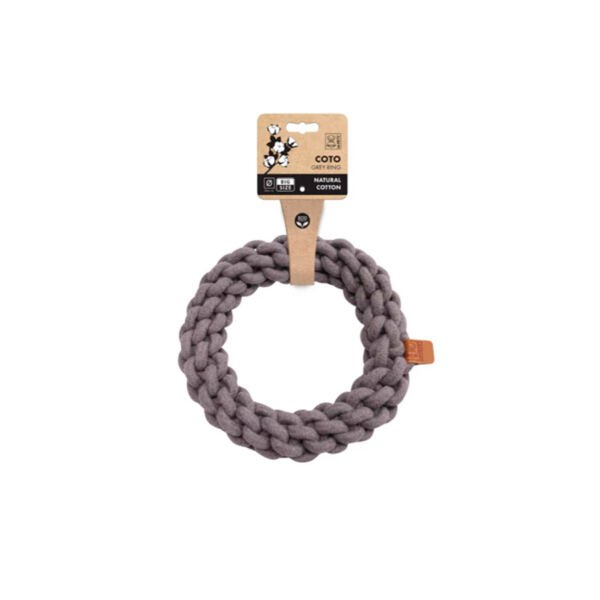 6953182760924 M-Pets Coto Anillo Trenzado - Juguete para Perro