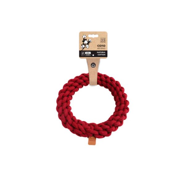 6953182760962 M-Pets Coto Anillo Trenzado - Juguete para Perro