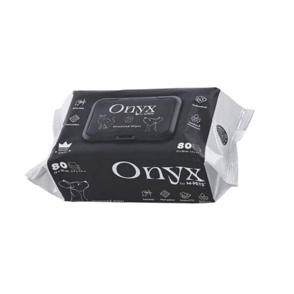 M-Pets Toallitas Húmedas Onyx Sin Perfume – Higiene para Perro y Gato