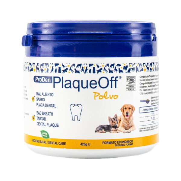 7350055513097 Plaque Off Polvos - Higiene Dental para Perro y Gato