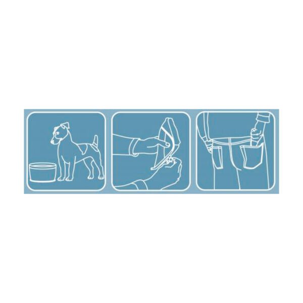 813146015490_4 Kurgo Zippy Bowl para Alimento Seco – Accesorio para Perro