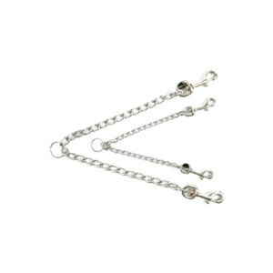 8427458819305 + 8427458819312 Nayeco Acoplador Metálico 2 Perros - Accesorio Paseo Perro