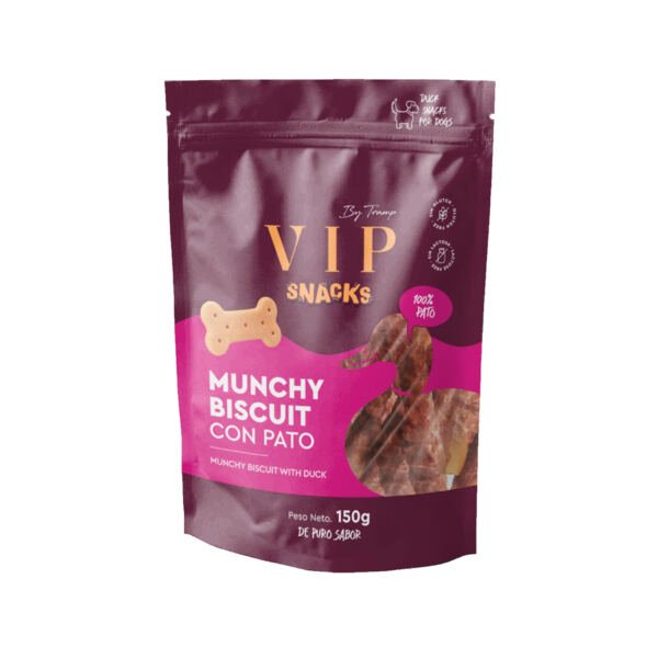 VIP Munchy Biscuit con Pato - Snack para Perro