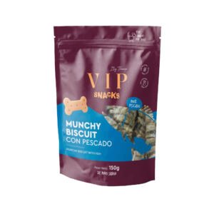 8436624460166_150g_VIP Munchy Biscuit con Pescado – Snack para Perro VIP Munchy Biscuit con Pescado - Snack para Perro