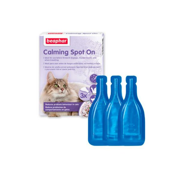 8711231105489_1 Beaphar Pipetas Calming Spot On - Salud para Gato