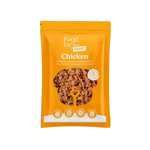 9_Chicken Food For Joe Roosterbooster de Pollo - Comida Congelada para Perro