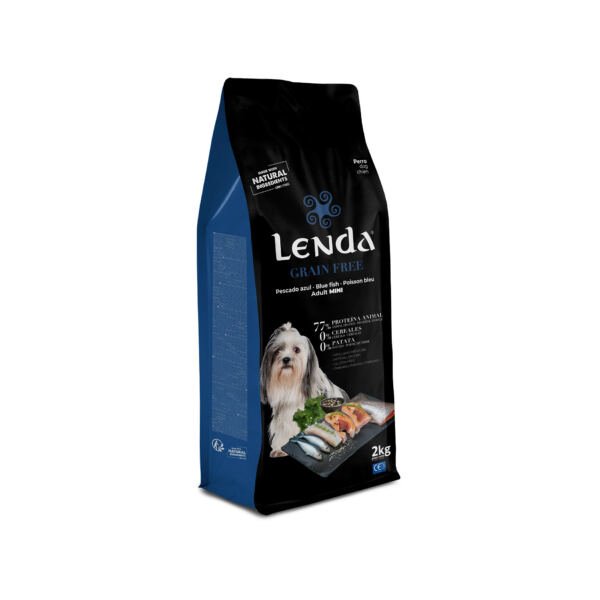 FRONT MINI 2KG Lenda Mini Pescado y Krill Grain Free - Pienso para Perro