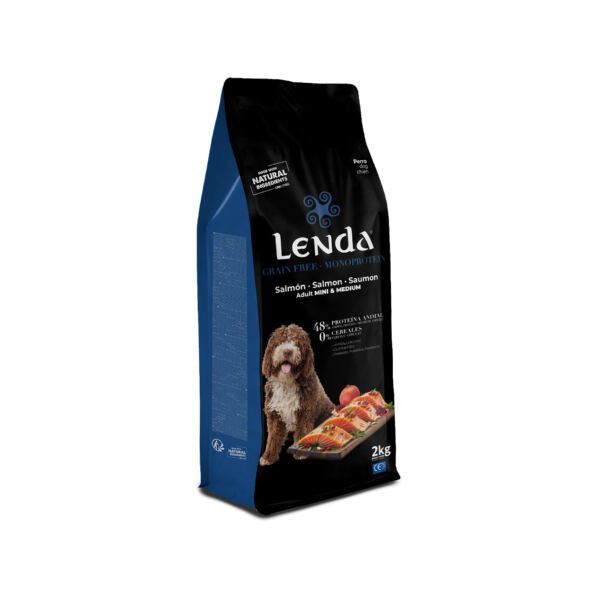 FRONT SALMON 2KG Lenda Salmón Monoproteico Grain Free - Pienso para Perro