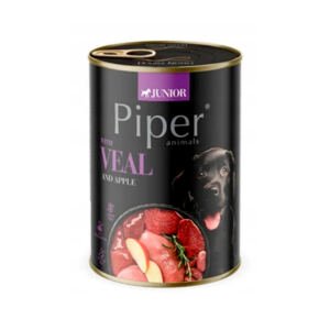 Piper-Lata-Ternera-Manzana-junior Piper Lata Paté Junior Ternera y Manzana - Comida Húmeda para Cachorro