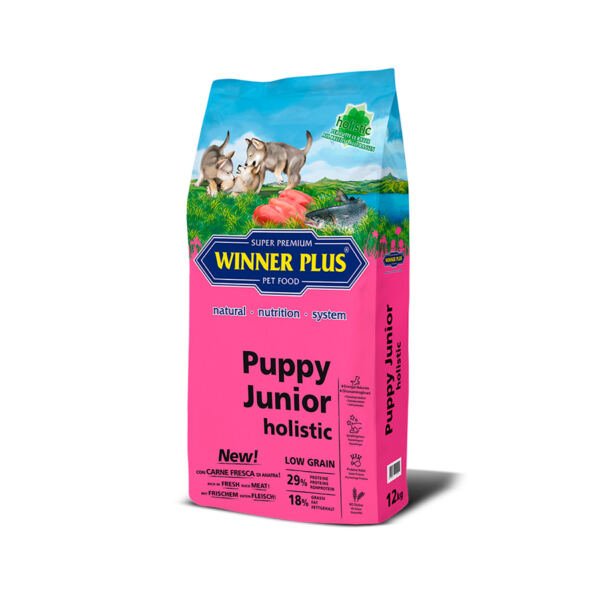 WP-Puppy-Junior-holistic-12kg_4055572101125 Winner Plus Puppy Junior Holístico - Pienso para Cachorro