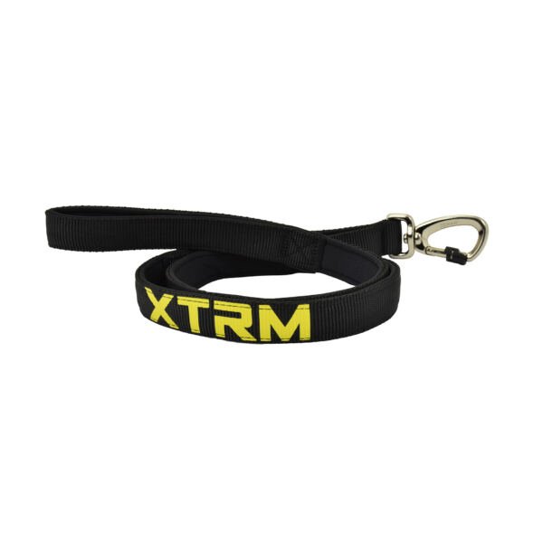 correa negra X-Trm Correa Flash Neón - Accesorio para Perro