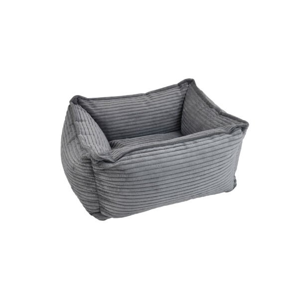 cuna velour_gris Nayeco Cuna Velour - Cama para Perro y Gato