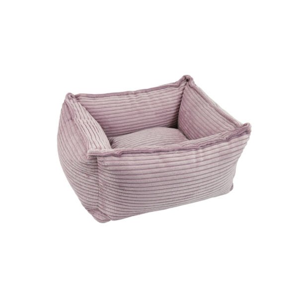 cuna velour_rosa Nayeco Cuna Velour - Cama para Perro y Gato