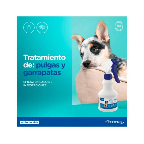 efipro_general Virbac Spray Effipro - Antiparasitario para Perro y Gato