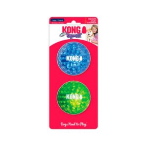 Kong Squezz Geozd 2 Balls - Juguete para Perro