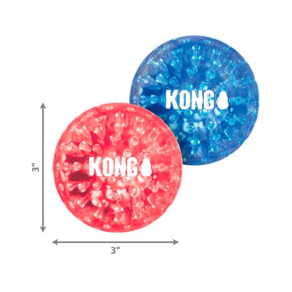 Kong Squezz Geozd 2 Balls - Juguete para Perro