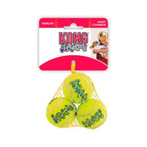 035585775180 + 035585775159 Kong Pelotas Tennis SqueakAir - Juguete para Perro