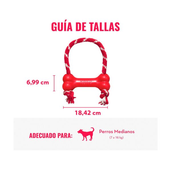 035585780009_2 Kong Goodie Bone Hueso - Juguete para Perro