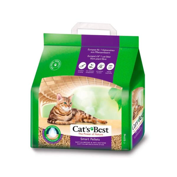 Cat's Best Smart Pellets Orgánica - Arena para Gato