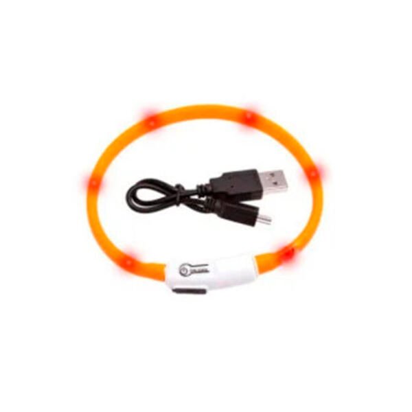 4016598649596_1 Flamingo Collar Led Recargable - Accesorio para Gato