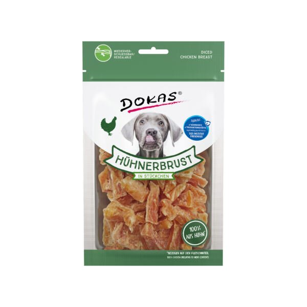 4251276200038 Dokas Trozos Pechuga de Pollo - Snack para Perro