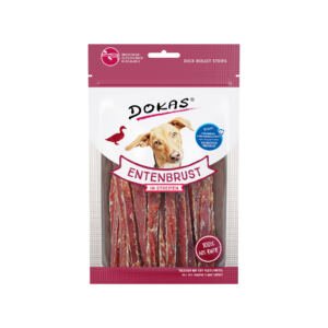 4251276200274 Dokas Tiras Pechuga de Pato - Snack para Perro