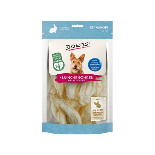 4251276203480 Dokas Orejas de Conejo sin Pelo - Snack para Perro