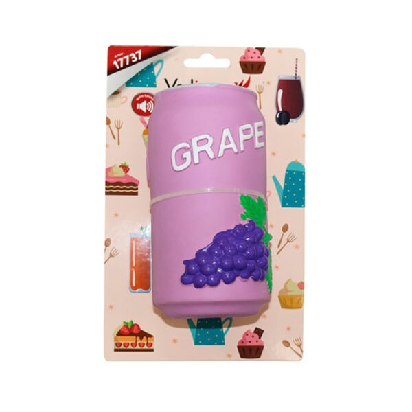 5411468177374 Vadrigran Lata Zumo de Uva Látex - Juguete para Perro