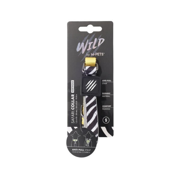 M-Pets Wild Jungle Collar Zebra - Accesorio para Perro