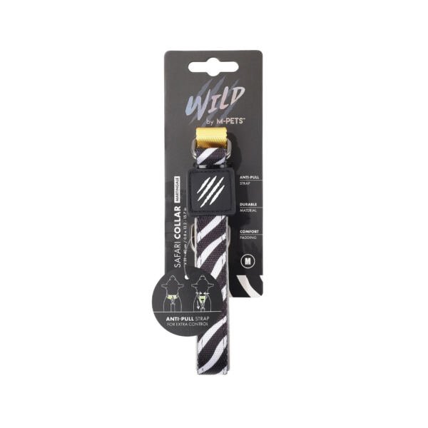 M-Pets Wild Jungle Collar Zebra - Accesorio para Perro