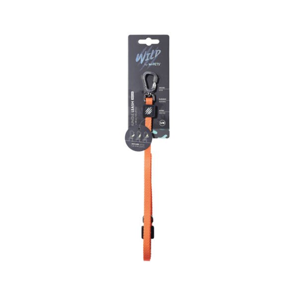 M-Pets Wild Safari Regular Correa Naranja - Accesorio para Perro
