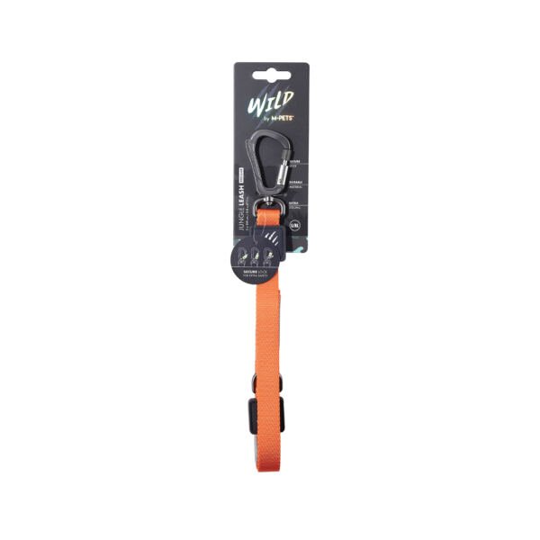 M-Pets Wild Safari Regular Correa Naranja - Accesorio para Perro