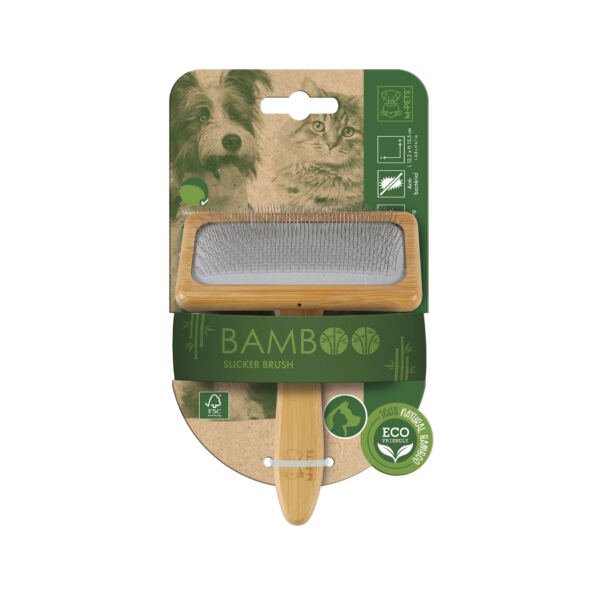 6953182738428 M-Pets Bamboo Cepillo - Higiene para Perro y Gato