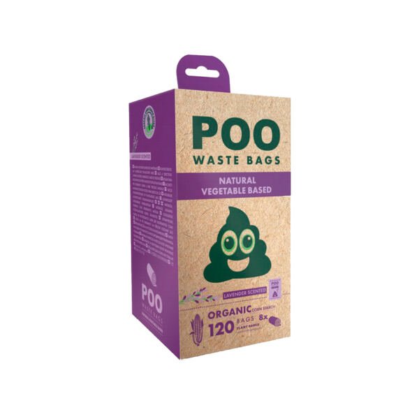 6953182739562 M-pets Bolsas Higiénicas Poo Lavanda - Higiene para Perro