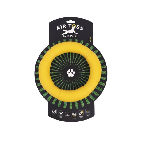 6953182749257 M-Pets Air Toss Círculo Flotante - Juguete para Perro