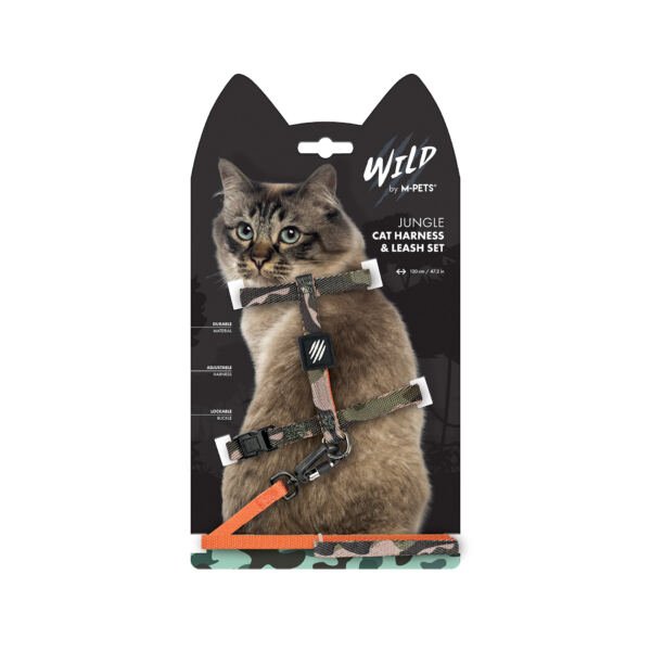 6953182752424 Tramp Jungle Correa y Arnés - Accesorio para Gato