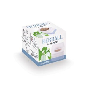 6953182758013 M-Pets Herball Bola Interactiva de Matatabi - Accesorio para Gato