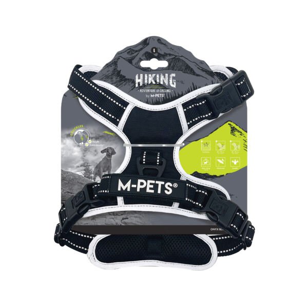6953182761723 M-Pets Arnés Hiking Negro - Accesorio para Perro