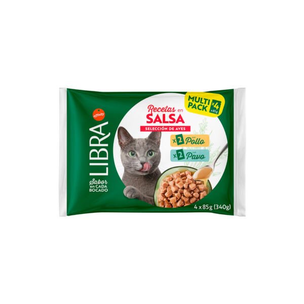 8410650638881 Libra Sobres Multi Pack Sobres Salsa - Comida para Gato