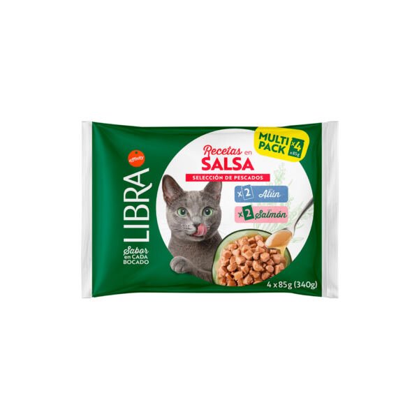8410650638928 Libra Sobres Multi Pack Sobres Salsa - Comida para Gato