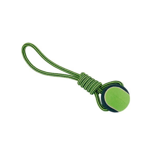 Nayeco Tirador Cuerda Dental Con Pelota - Juguete para Perro