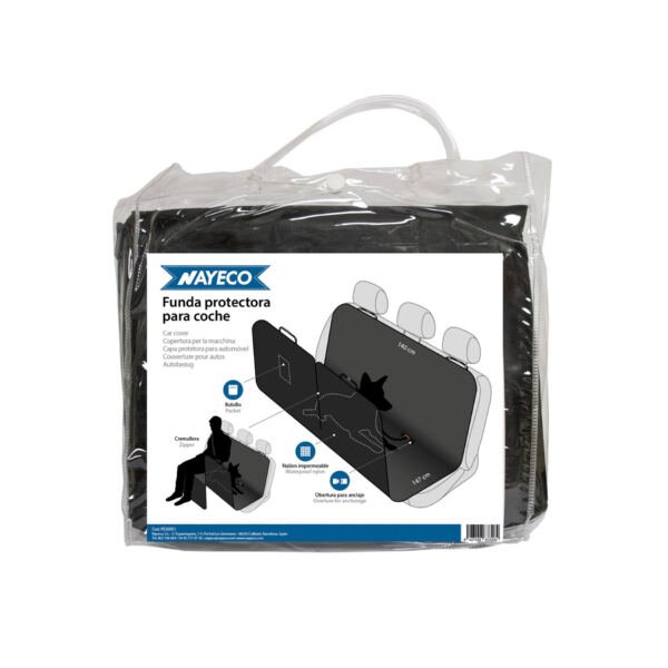 Nayeco Funda Protectora Coche - Accesorio Coche para Perro