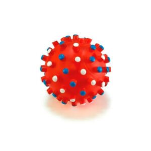 Arquivet Pelota Vinilo con Puntitas de Colores - Juguete para Perro