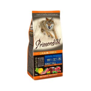 Primordial Adult Atún y Cordero Grain Free – Pienso para Perro
