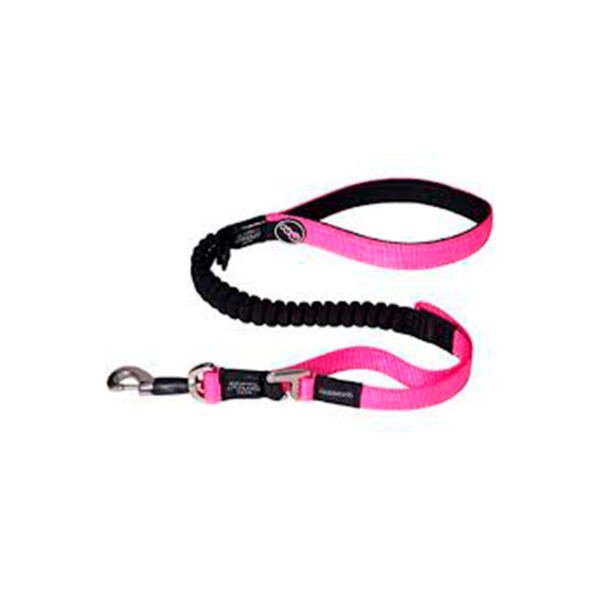 rosa neon Rogz Correa de Control - Accesorio para Perro