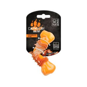 6953182725763 M-Pets Carnívore Boomerang Bone Bacon - Juguete para Perro