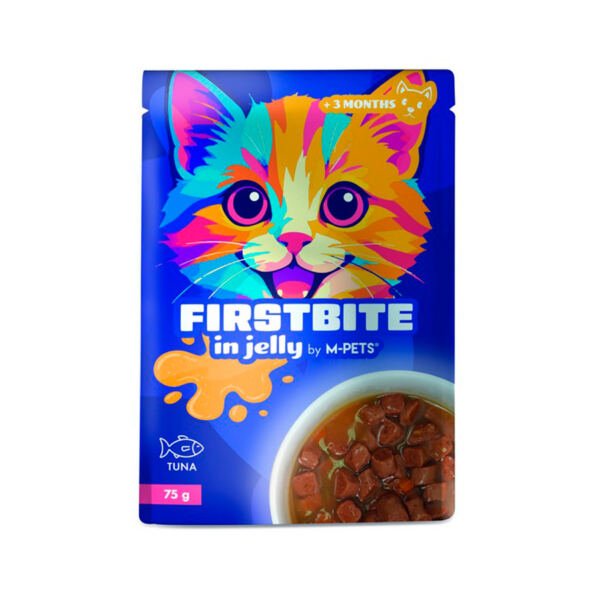 FIRSTBITE en gelatina Atún M-Pets Firstbite en Gelatina - Snack para Gato