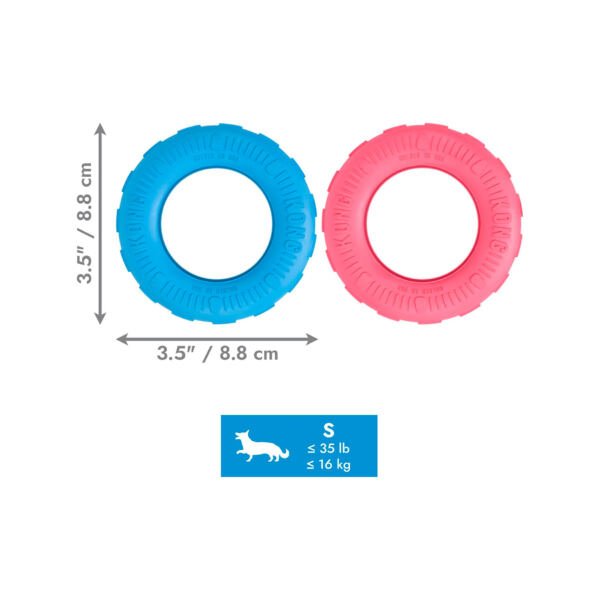 035585356044_2 Kong Puppy Tyres - Jugete para Perrito